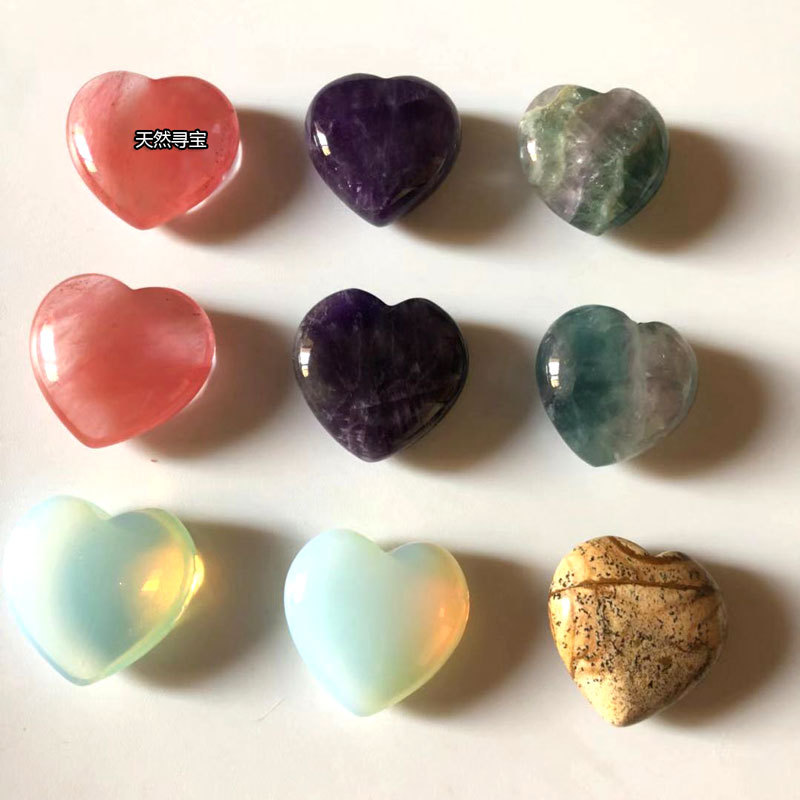 Healing Crystal Natural Rose Quartz Love Heart Worry Stone 30*30mm Chakra Reiki Balancing For DIY Craft Home Decor LLA1004
Healing Crystal Natural Rose Quartz Love Heart Worry Stone 30*30mm Chakra Reiki Balancing For DIY Craft Home Decor LLA1004
