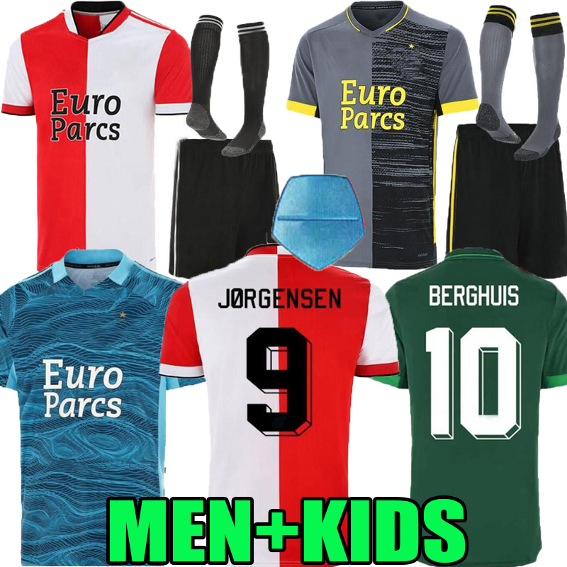 Adult 21 22 JORGENSEN BERGHUIS green soccer jerseys LINSSEN TOORNSTRA 2021 2022 FeyenoordES football shirt set, 21/22;home
Adult 21 22 JORGENSEN BERGHUIS green soccer jerseys LINSSEN TOORNSTRA 2021 2022 FeyenoordES football shirt set, 21/22;home
