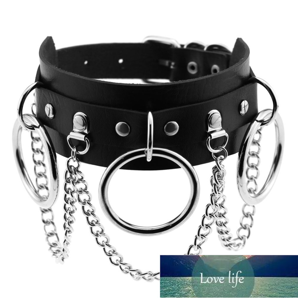 Black Leather Choker Female Collar For Women Goth Punk Chain Harajuku Necklace Sexy Vegan Chocker Festival Girls Gothic Jewelry
Black Leather Choker Female Collar For Women Goth Punk Chain Harajuku Necklace Sexy Vegan Chocker Festival Girls Gothic Jewelry