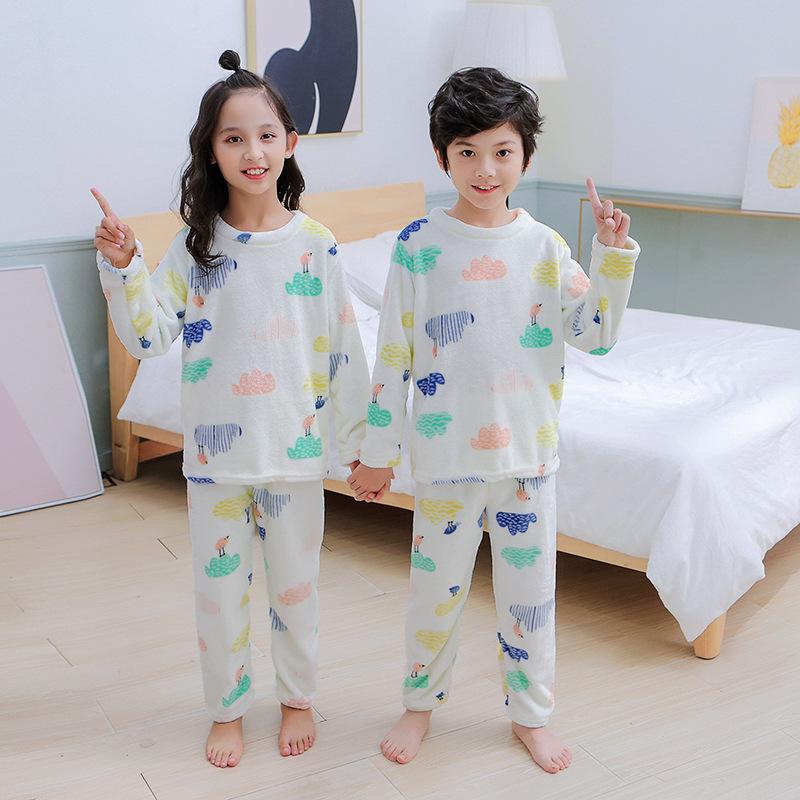 Pajamas V-TREE Children's Flannel 2Pcs 18M-10T Autumn And Winter Baby Thickened Warm Bathrobe Suit Home Service Cartoon, Blue;red
Pajamas V-TREE Children's Flannel 2Pcs 18M-10T Autumn And Winter Baby Thickened Warm Bathrobe Suit Home Service Cartoon, Blue;red