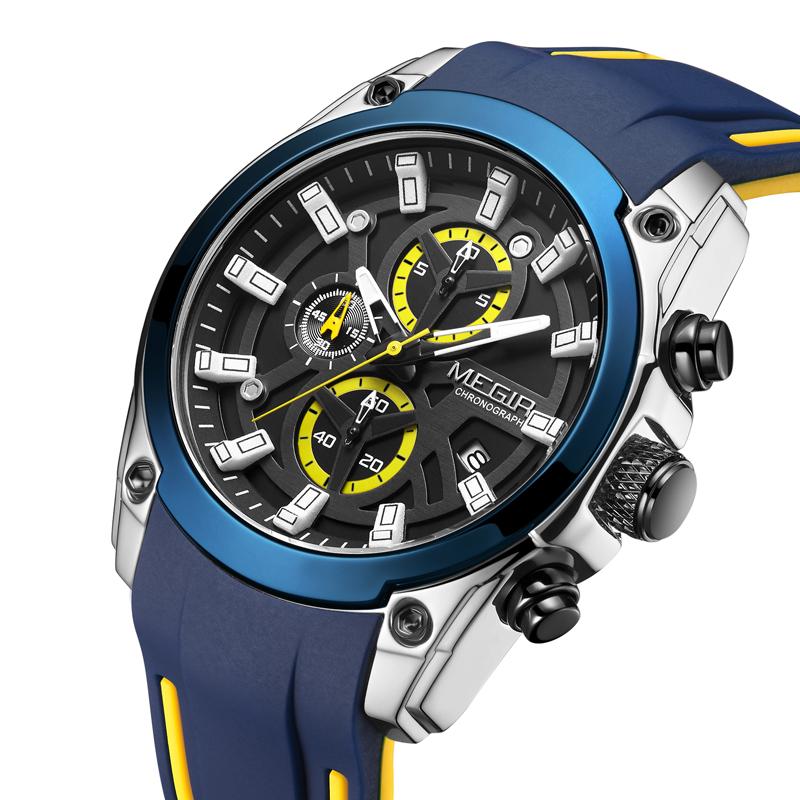 Wristwatches MEGIR Casual Fashion Automatic Mechanical Winding Watches Silicone Strap Luminous Wristwatch For Men Skeleton Sport Gift, Red
Wristwatches MEGIR Casual Fashion Automatic Mechanical Winding Watches Silicone Strap Luminous Wristwatch For Men Skeleton Sport Gift, Red