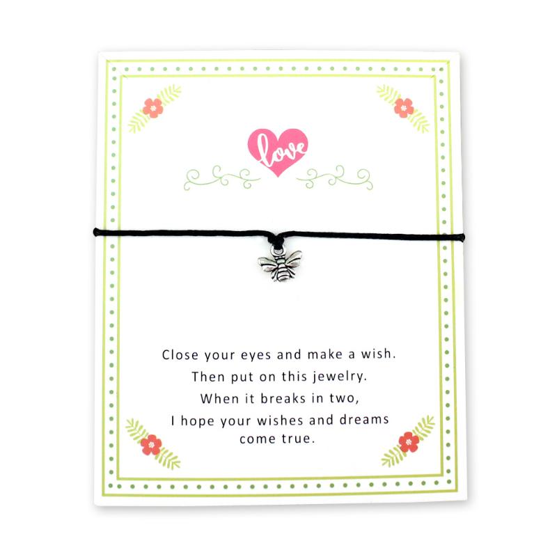 Charm Bracelets Bees Honeybee Happy Love Card Women Men Girl Boys Unisex Jewelry Gift Yellow Pink Blue Many Colors To Choose
Charm Bracelets Bees Honeybee Happy Love Card Women Men Girl Boys Unisex Jewelry Gift Yellow Pink Blue Many Colors To Choose