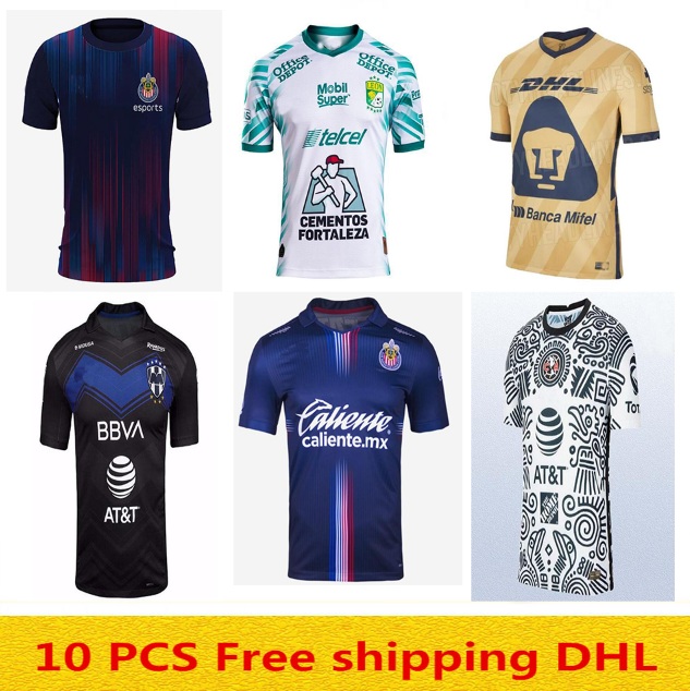 Free shipping 21 22 Club America Soccer Jerseys 2021 2022 mexico Xolos de Tijuana Tigres UNAM Guadalajara Chivas Football Shirts, Black;yellow
Free shipping 21 22 Club America Soccer Jerseys 2021 2022 mexico Xolos de Tijuana Tigres UNAM Guadalajara Chivas Football Shirts, Black;yellow