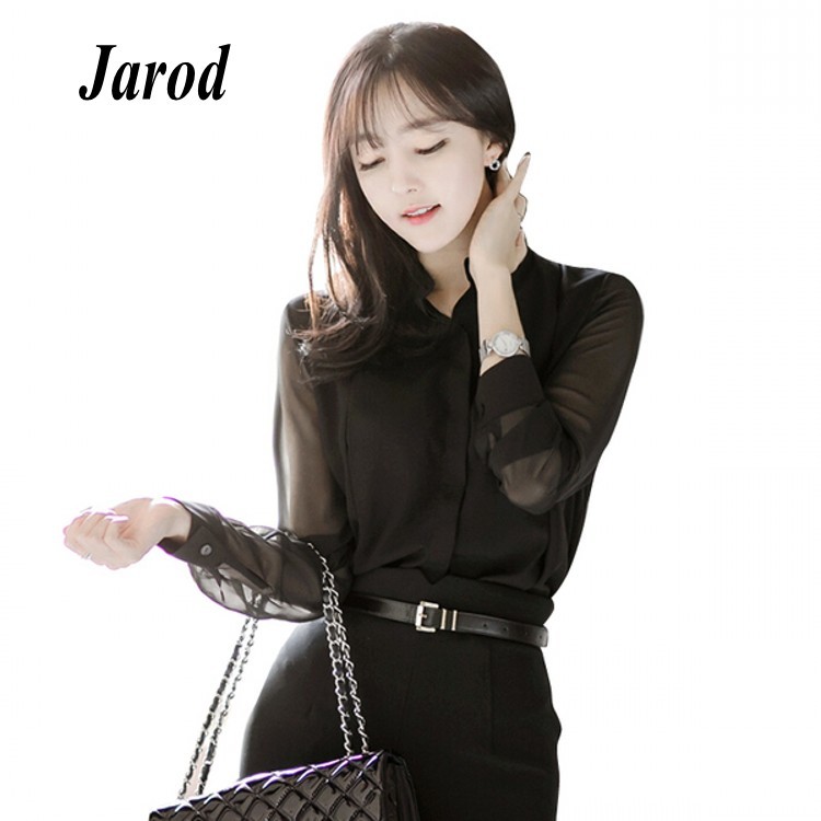 2021 Spring summer Sexy Women See Through Blouse Black Perspective Top Fashion Long Sleeve Transparent Sheer Shirt Blusas Mujer 210225