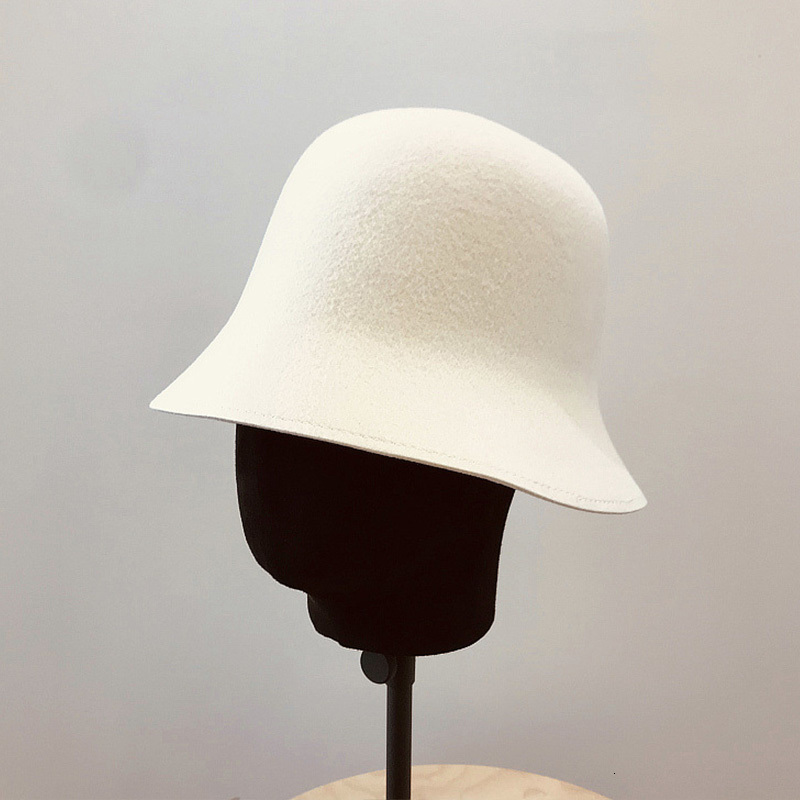 2021 New Fashion Warm 100% Wool Hats Solid Color Flat Brim Women Felt Cloche Fedora Lady Bowler Classical Bucket Church Hat 5f38, White
2021 New Fashion Warm 100% Wool Hats Solid Color Flat Brim Women Felt Cloche Fedora Lady Bowler Classical Bucket Church Hat 5f38, White