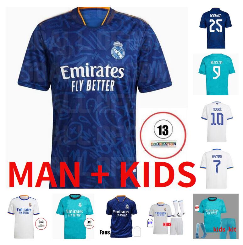 REAL MADRID jerseys 20 21 22 soccer HAZARD football shirt SERGIO RAMOS 2021 fourth 4th HUMANRACE BENZEMA Fans Player camiseta Mens kids kit, Kids size
REAL MADRID jerseys 20 21 22 soccer HAZARD football shirt SERGIO RAMOS 2021 fourth 4th HUMANRACE BENZEMA Fans Player camiseta Mens kids kit, Kids size