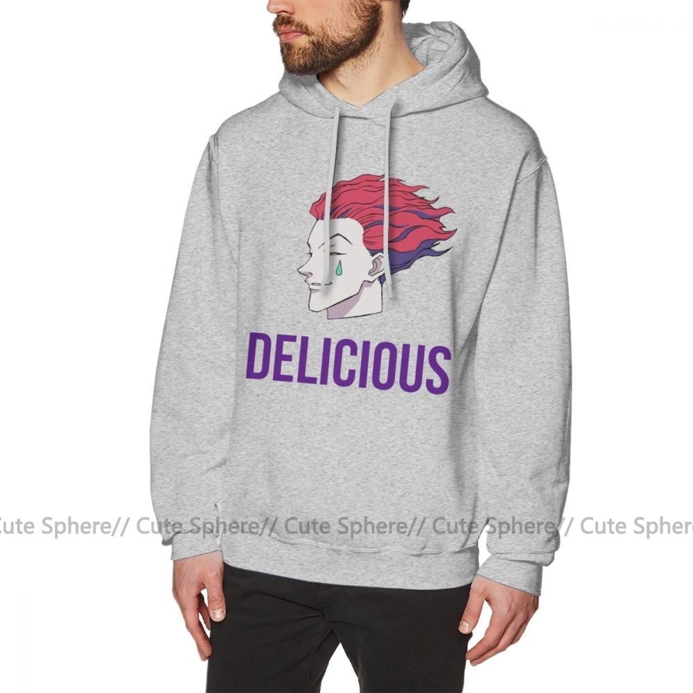 Hisoka Hoodie Hisoka Delicious Hoodies Red Winter Pullover Hoodie Cotton Long Sleeve Male Casual Large Outdoor Hoodies 201127