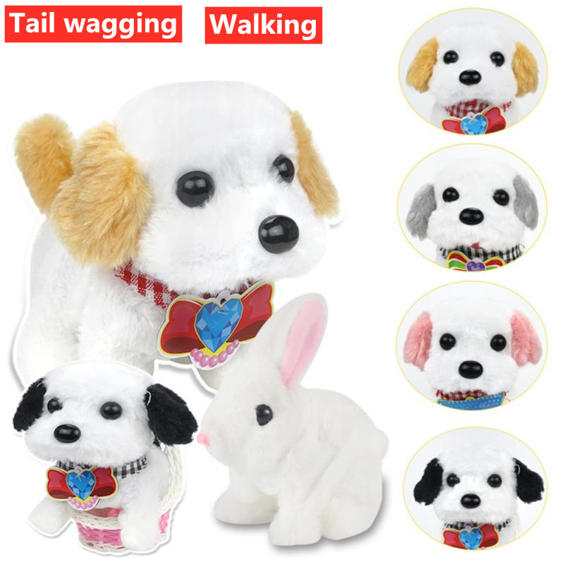 Classic Cute Robot Dog Electric Plush Dog Can Walking Sound Effect Call Tail Swinging Doll Pet Dog Toys Electric Cute Pet Gift, 1pcs random color
Classic Cute Robot Dog Electric Plush Dog Can Walking Sound Effect Call Tail Swinging Doll Pet Dog Toys Electric Cute Pet Gift, 1pcs random color