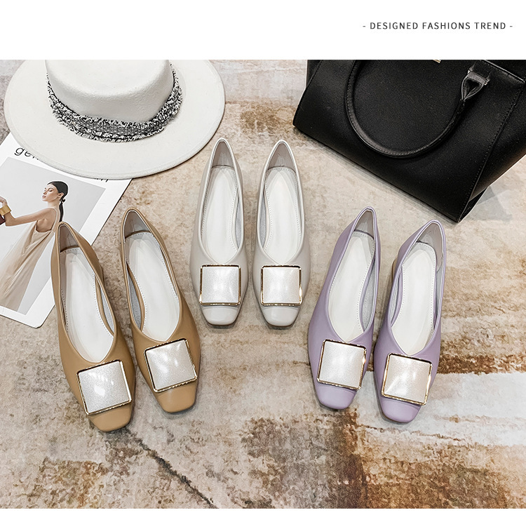 Dress Shoes Korean fashion shoes with shallow mouth and one foot granny thick heel middle square head single for 09EU, 1# shoe box
Dress Shoes Korean fashion shoes with shallow mouth and one foot granny thick heel middle square head single for 09EU, 1# shoe box