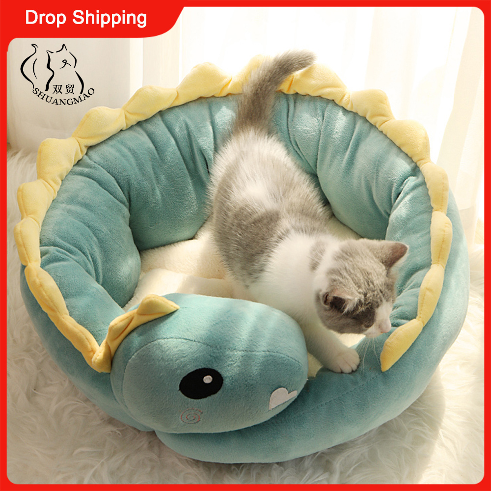 Dinosaur Cat Bed Cute Pet House for Cats Warm Sma Dogs Mat Seep Nest Indoor Kitten Cushion Window Beds Puppy Ferret Products
Dinosaur Cat Bed Cute Pet House for Cats Warm Sma Dogs Mat Seep Nest Indoor Kitten Cushion Window Beds Puppy Ferret Products