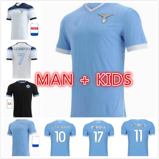 Men Kids kits 21 22 Lazio Soccer Jerseys SERGEJ 2021 2022 SS F.CAICEDO Football Shirt CORREA LUIS ALBERTO
Men Kids kits 21 22 Lazio Soccer Jerseys SERGEJ 2021 2022 SS F.CAICEDO Football Shirt CORREA LUIS ALBERTO
