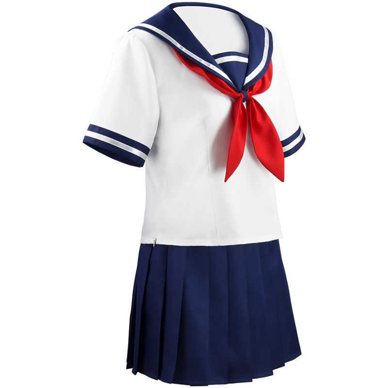 Yandere Simulator Ayano Aishi Cosplay Costume Game Uniform Chan JK Women Outfit Sailor Suit Full Set Girls Y0913