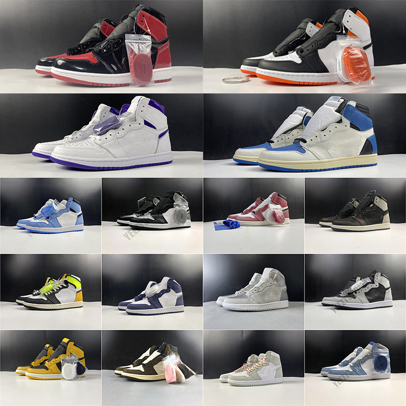 2021 1 1s high Basketball Shoes Bred Patent Court Purple Hype Royal Light Fusion Red Electro Orange Pollen Jumpman Trophy Room With box OG men Athletic Sneakers, 15 co.jp midnight navy
2021 1 1s high Basketball Shoes Bred Patent Court Purple Hype Royal Light Fusion Red Electro Orange Pollen Jumpman Trophy Room With box OG men Athletic Sneakers, 15 co.jp midnight navy