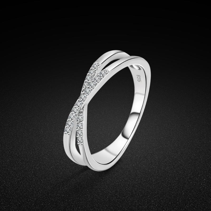 Cluster Rings Minimalist Women's 925 Silver Ring Glitter Cubic Zircon Fine Jewelry Wedding Valentine's Day Gift
Cluster Rings Minimalist Women's 925 Silver Ring Glitter Cubic Zircon Fine Jewelry Wedding Valentine's Day Gift