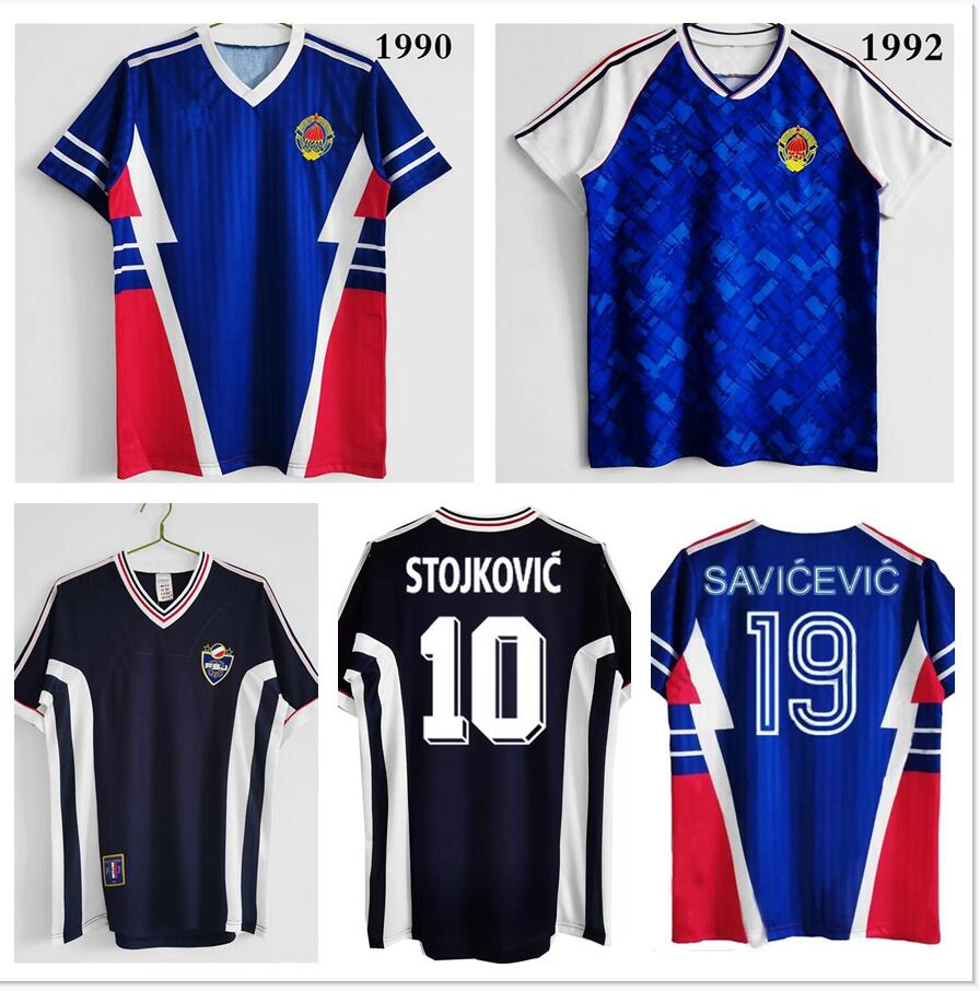 Top 1998 Yugoslavia Retro Jerseys VINTAGE Mijatovic Mihajlovic Soccer Jersey 1990 1992 Stankovic Jugovic Football Shirt Stojkovic SAVICEVIC maillot de foot, Red
Top 1998 Yugoslavia Retro Jerseys VINTAGE Mijatovic Mihajlovic Soccer Jersey 1990 1992 Stankovic Jugovic Football Shirt Stojkovic SAVICEVIC maillot de foot, Red