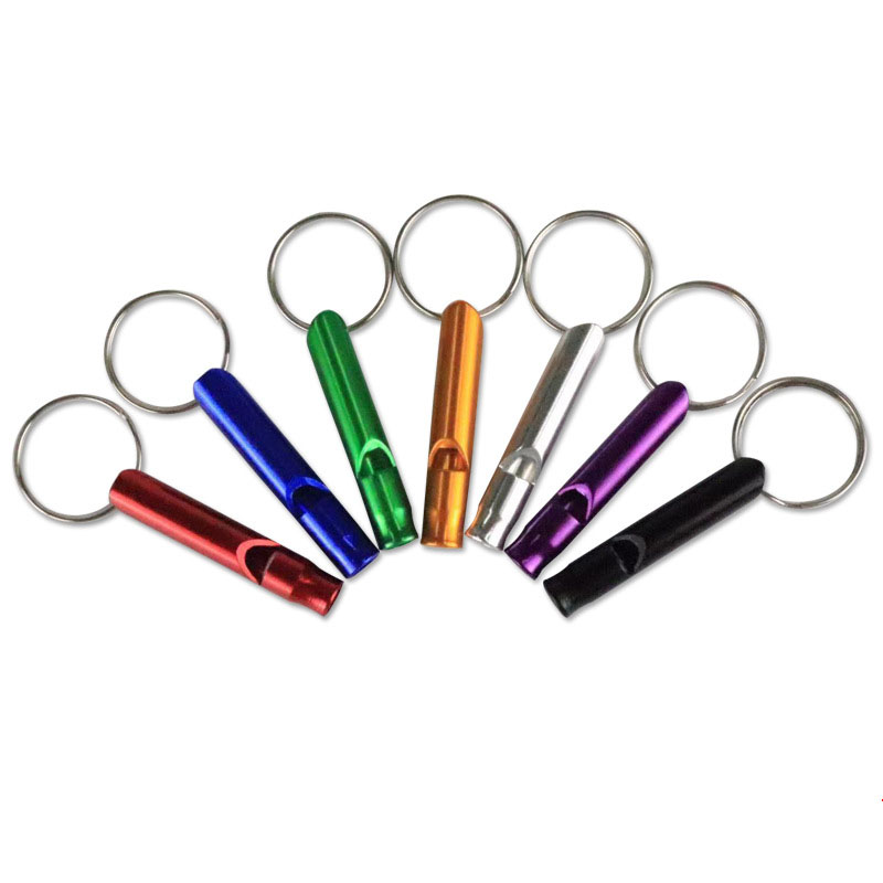 Mini Outdoor Charm Hiking Camping Whistles Aluminum Metal Emergency Survival Whistle Life saving Key Chain With Ring
Mini Outdoor Charm Hiking Camping Whistles Aluminum Metal Emergency Survival Whistle Life saving Key Chain With Ring