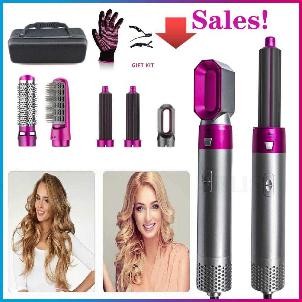 Electric Hot Air brush Wrap Straightener Ions Dryer 5in1 Brush Auto Hair Curling Iron Styler Comb Curler
Electric Hot Air brush Wrap Straightener Ions Dryer 5in1 Brush Auto Hair Curling Iron Styler Comb Curler