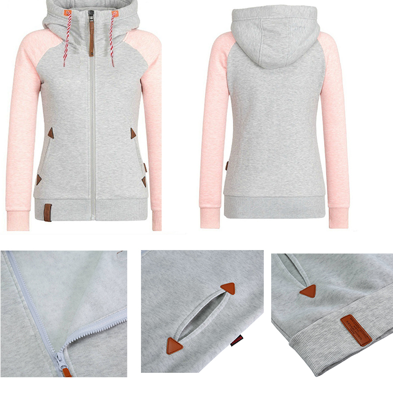 Plus Size 5XL Oversized Hoodie Women Pullover Sweatshirts Female Patchwork Fleece Hooded Jacket Autumn Coat Warm Hoody 201102
