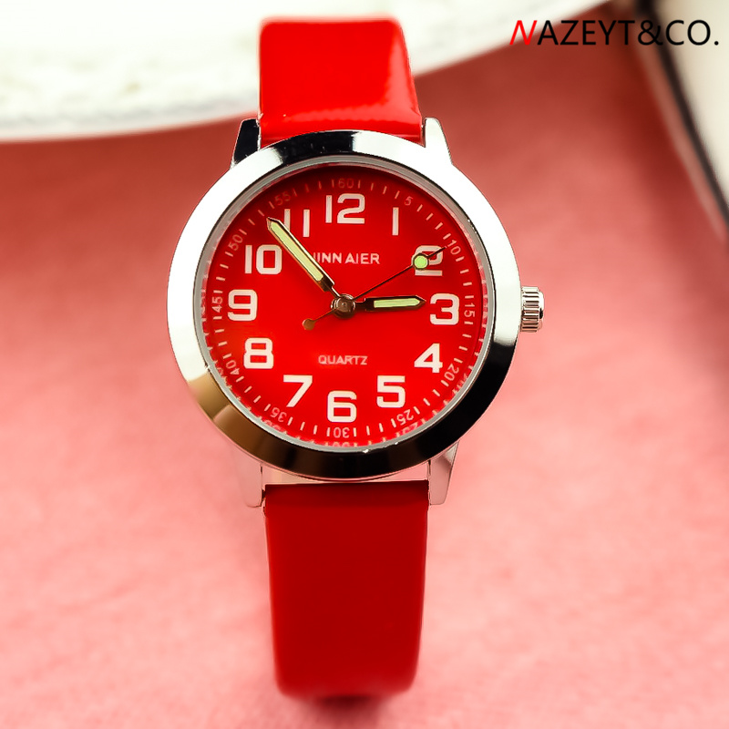 Lovely Colorful Numeral Children Wrist Watches Luminous Hand Cartoon Leather Strap Kids Quartz Watch For Boy Clocks, Leave a message about color
Lovely Colorful Numeral Children Wrist Watches Luminous Hand Cartoon Leather Strap Kids Quartz Watch For Boy Clocks, Leave a message about color