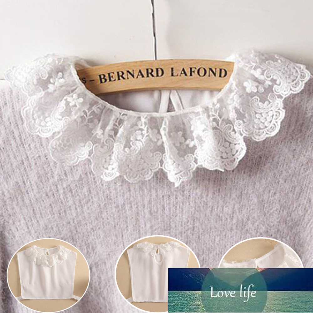 New Cute Lace White Cotton Detachable Collars False Collar Ladies Fake Collar Decorative Neck Tie Women Necktie Gift
New Cute Lace White Cotton Detachable Collars False Collar Ladies Fake Collar Decorative Neck Tie Women Necktie Gift