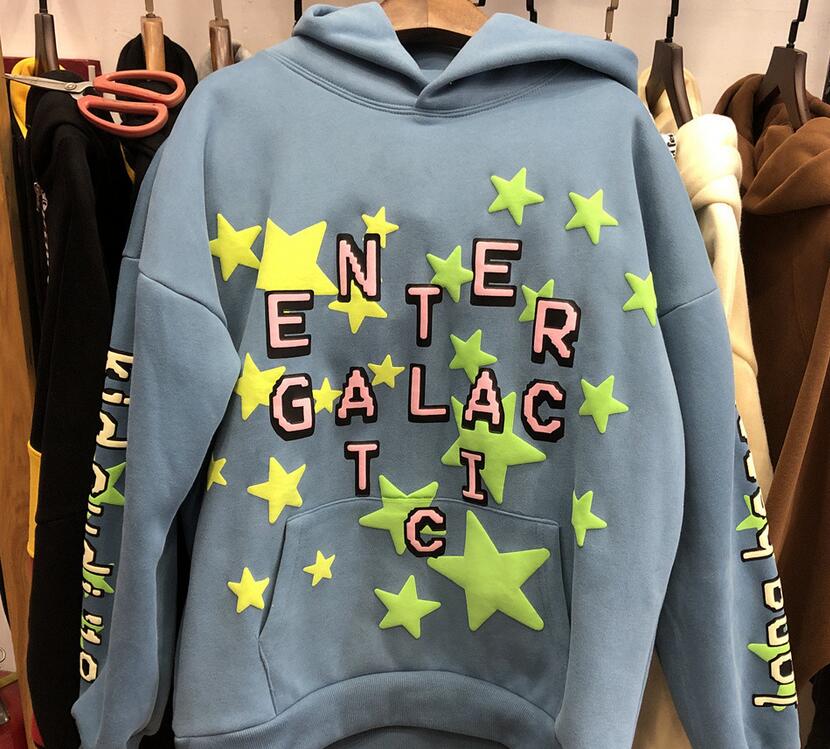 Foam Print Hoodie Men Women High Quality Hoodie Fleece Sweatshirts, Blue
Foam Print Hoodie Men Women High Quality Hoodie Fleece Sweatshirts, Blue