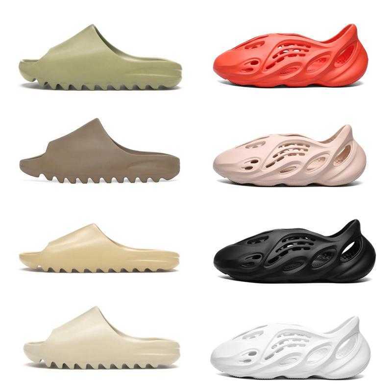 Men Women Runner Slippers Bone White Black Resin Foam Kanye West Desert Sand Sandals Earth Brown Slides
Men Women Runner Slippers Bone White Black Resin Foam Kanye West Desert Sand Sandals Earth Brown Slides