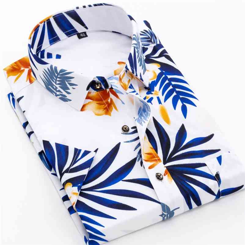 Printed Fashion Summer Men's Short Sleeve Casual Shirts Standard Fit Breathable Soft Party Tops Thin Beach Shirt 210708, 6119
Printed Fashion Summer Men's Short Sleeve Casual Shirts Standard Fit Breathable Soft Party Tops Thin Beach Shirt 210708, 6119