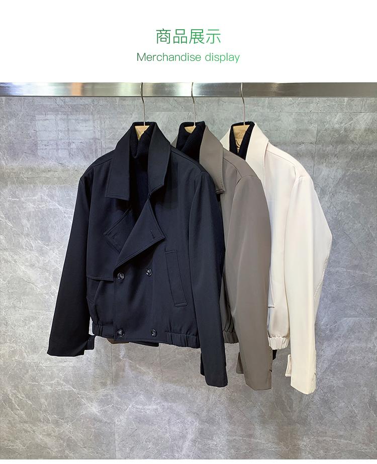 Men's Trench Coats Rk338 Fashion & Jackets 2021 Runway Luxury European Design Party Style Clothing, Tan;black
Men's Trench Coats Rk338 Fashion & Jackets 2021 Runway Luxury European Design Party Style Clothing, Tan;black