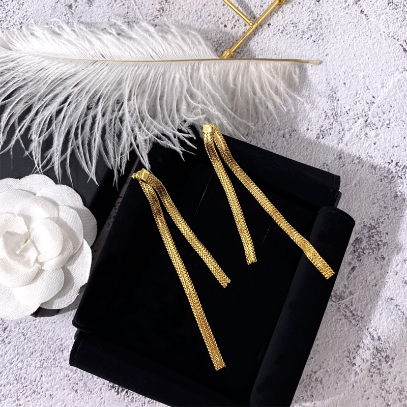 2021 fashion tassel earrings gold plated beautiful charm luxury vintage jewelry women snake bone chain drop womens snowflake earring party gifts
2021 fashion tassel earrings gold plated beautiful charm luxury vintage jewelry women snake bone chain drop womens snowflake earring party gifts