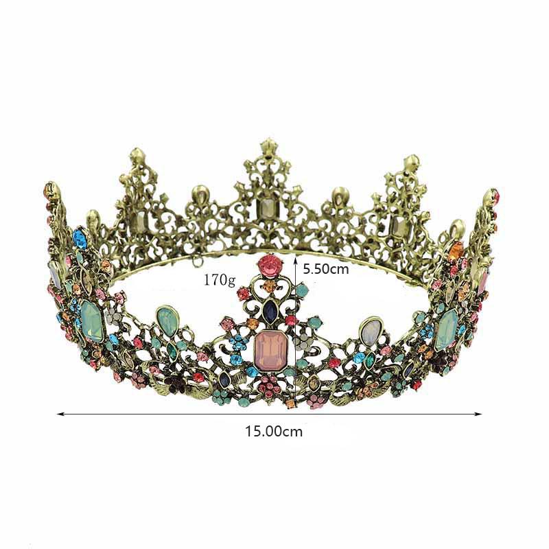Hair Clips & Barrettes Vintage Women CrownBaroque Bridal Tiara Bride Queen King Crown Wedding Jewelry Accessories Pageant Prom Headpiece
Hair Clips & Barrettes Vintage Women CrownBaroque Bridal Tiara Bride Queen King Crown Wedding Jewelry Accessories Pageant Prom Headpiece