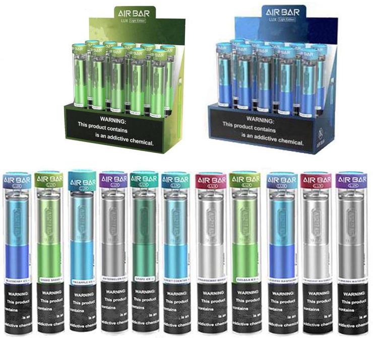 Air Bar Lux Disposable Vape pens Pods Device Airbar 650mAh Battery 1000 puffs puff bar disposable vape pens disposable ecig new
Air Bar Lux Disposable Vape pens Pods Device Airbar 650mAh Battery 1000 puffs puff bar disposable vape pens disposable ecig new