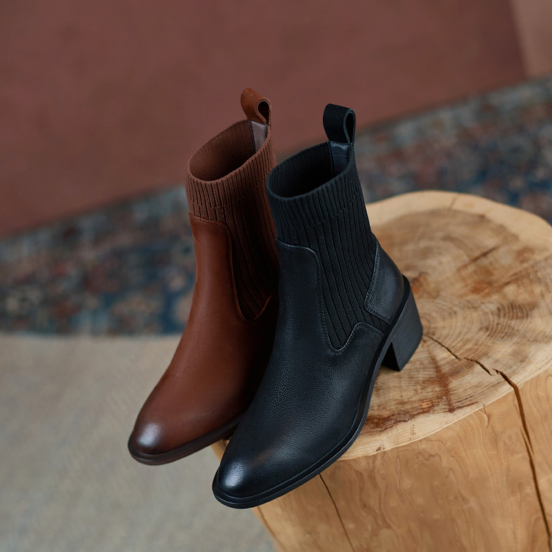 boots ins female ankle boots natural leather 22-26cm superior cow flying vintage knitted skin black goqc
boots ins female ankle boots natural leather 22-26cm superior cow flying vintage knitted skin black goqc