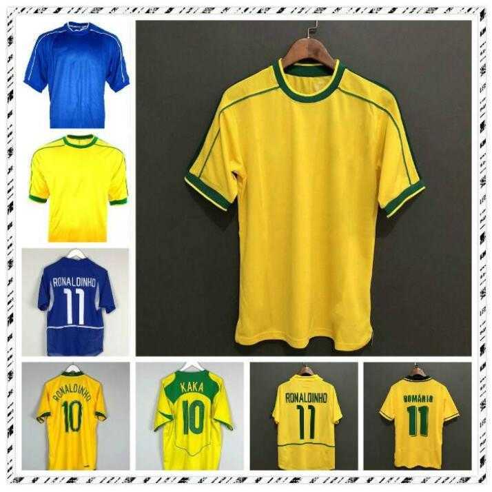 Retro BrazilS 1994 1988 1998 2000 2002 2004 2006 soccer jerseys ROMARIO RONALDINHO RIVALDO KAKA 94 98 00 02 06 football shirt, Orange
Retro BrazilS 1994 1988 1998 2000 2002 2004 2006 soccer jerseys ROMARIO RONALDINHO RIVALDO KAKA 94 98 00 02 06 football shirt, Orange