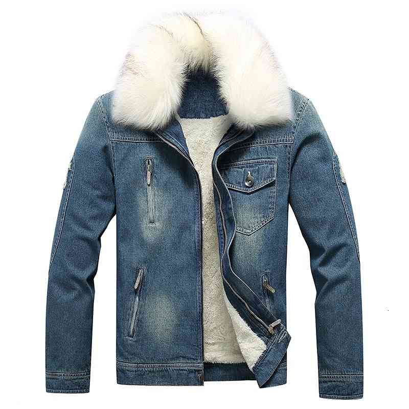 Men's Down & Parkas Fur Collar Jackets Winter Fleece Lined Jeans Windproof Demin Couple Fashion Motorcycle Cowboy Coat MY211 k1Dd# 2K3P, 1# shoe box
Men's Down & Parkas Fur Collar Jackets Winter Fleece Lined Jeans Windproof Demin Couple Fashion Motorcycle Cowboy Coat MY211 k1Dd# 2K3P, 1# shoe box