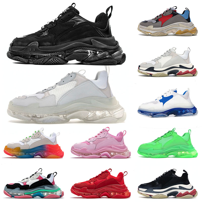 Designer triple s men women casual shoes sneakers platform black white grey red pink blue green Light Tan oreo mens trainers sports fashion tennis, C13 36-45
Designer triple s men women casual shoes sneakers platform black white grey red pink blue green Light Tan oreo mens trainers sports fashion tennis, C13 36-45