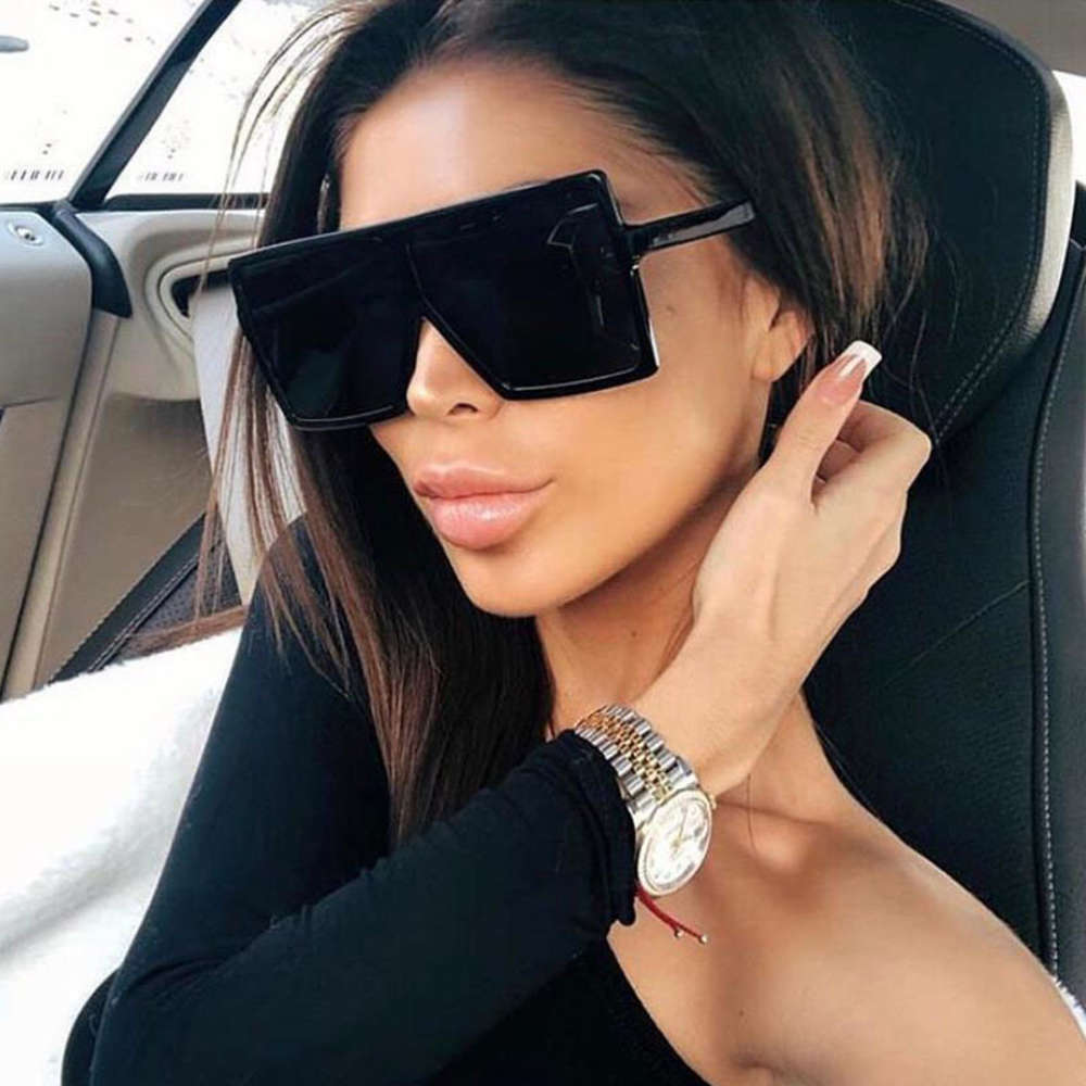 Vintage Plastic Women's Big Frame Sunglasses Oversized Square Brand Designer Female Sun Glasses Eyewear UV400 oculos masculino
Vintage Plastic Women's Big Frame Sunglasses Oversized Square Brand Designer Female Sun Glasses Eyewear UV400 oculos masculino