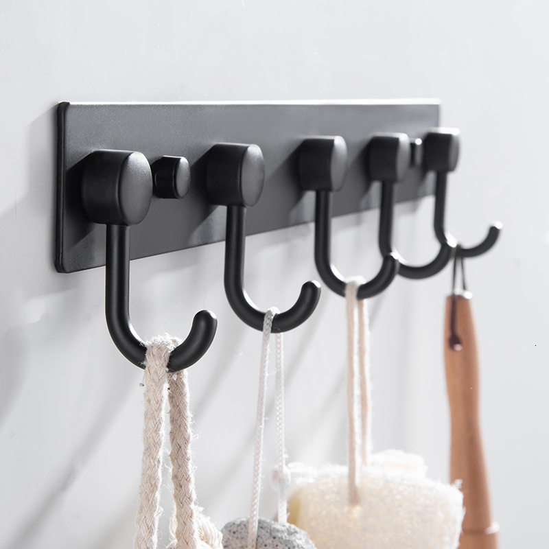 2021 Wall Mounted Robe Aluminum Alloy Towel Holder Bathroom Hook New Arrival Black/white 4-6 Hooks Ge28
2021 Wall Mounted Robe Aluminum Alloy Towel Holder Bathroom Hook New Arrival Black/white 4-6 Hooks Ge28