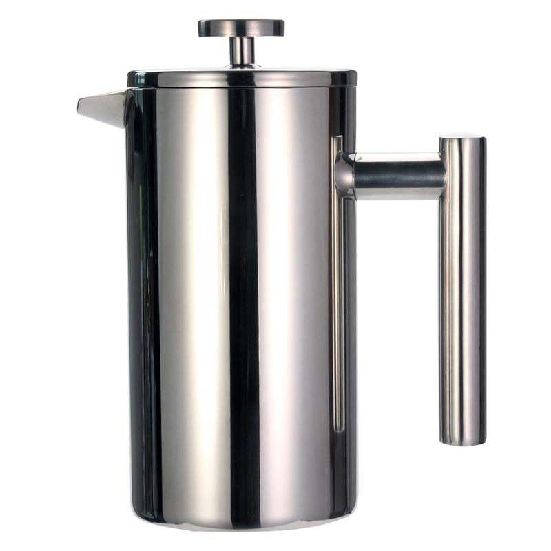 Coffee Pots French Press Tea Maker - Stainless Steel Pot, Double Wall Vacuum Isnulated, Portable Glass Brewer With Filter
Coffee Pots French Press Tea Maker - Stainless Steel Pot, Double Wall Vacuum Isnulated, Portable Glass Brewer With Filter