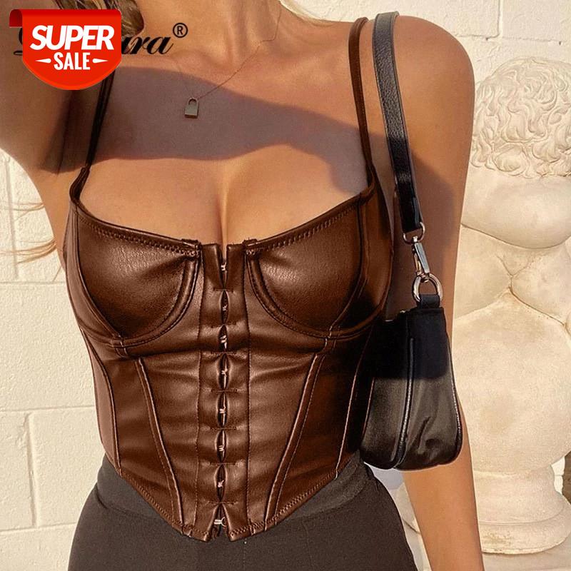 Dulzura Patchwork Women Pu Faux Leather Strap Camis Corset Top Bustier Crops Bodycon Sexy Streetwear 2020 Autumn Winter Club #7C3r, White
Dulzura Patchwork Women Pu Faux Leather Strap Camis Corset Top Bustier Crops Bodycon Sexy Streetwear 2020 Autumn Winter Club #7C3r, White