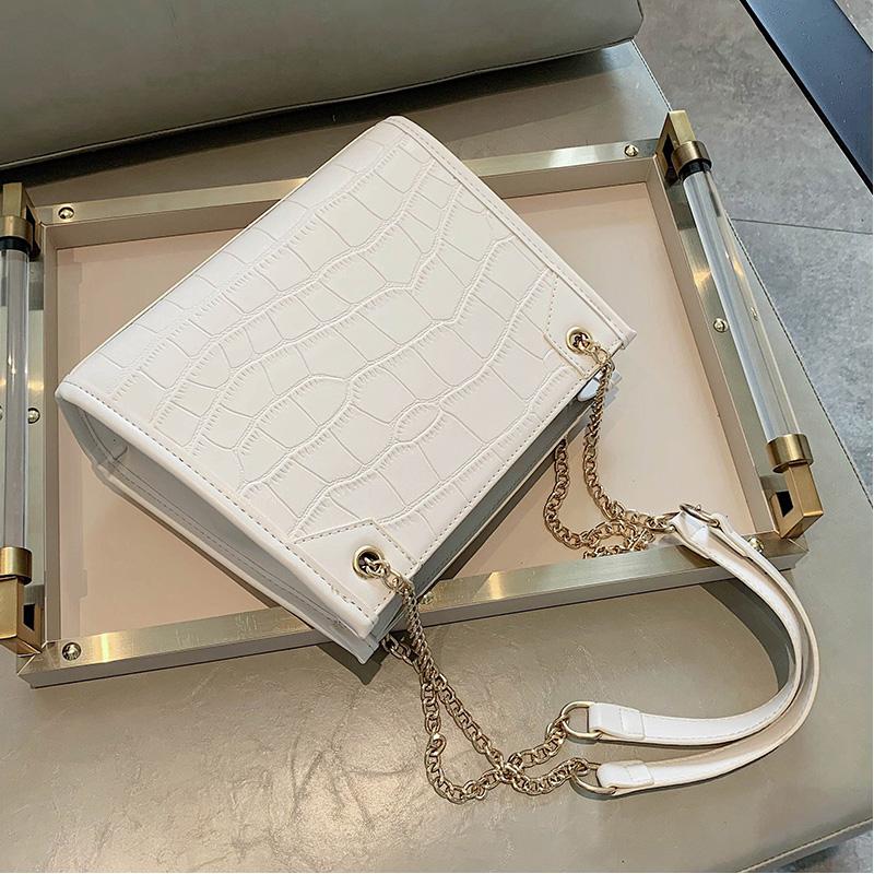 Crocodile pattern Large Tote bag 2021 Fashion New High quality PU Leather Women's Designer Handbag Chain Shoulder Messenger Bag, Black
Crocodile pattern Large Tote bag 2021 Fashion New High quality PU Leather Women's Designer Handbag Chain Shoulder Messenger Bag, Black