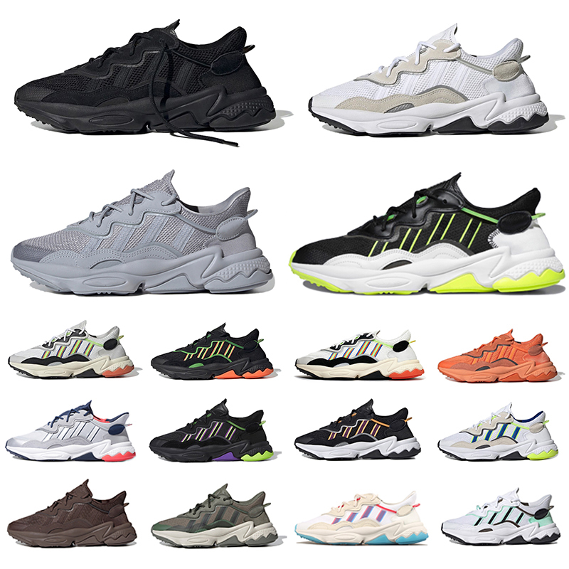 Triple black mesh ozweego mens running shoes Solar yellow Neon Green King Push T Pride Era Pack Cloud White Bright Bold Orange men women wal
Triple black mesh ozweego mens running shoes Solar yellow Neon Green King Push T Pride Era Pack Cloud White Bright Bold Orange men women wal