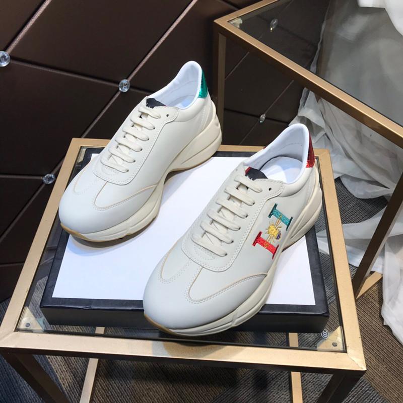 40% Discount luxury designers Casual shoe sneaker Quality Stripe Designer band Shoes Embroidered Mens Leather Sneakers Woman mix order size 35-47, Picture 21
40% Discount luxury designers Casual shoe sneaker Quality Stripe Designer band Shoes Embroidered Mens Leather Sneakers Woman mix order size 35-47, Picture 21