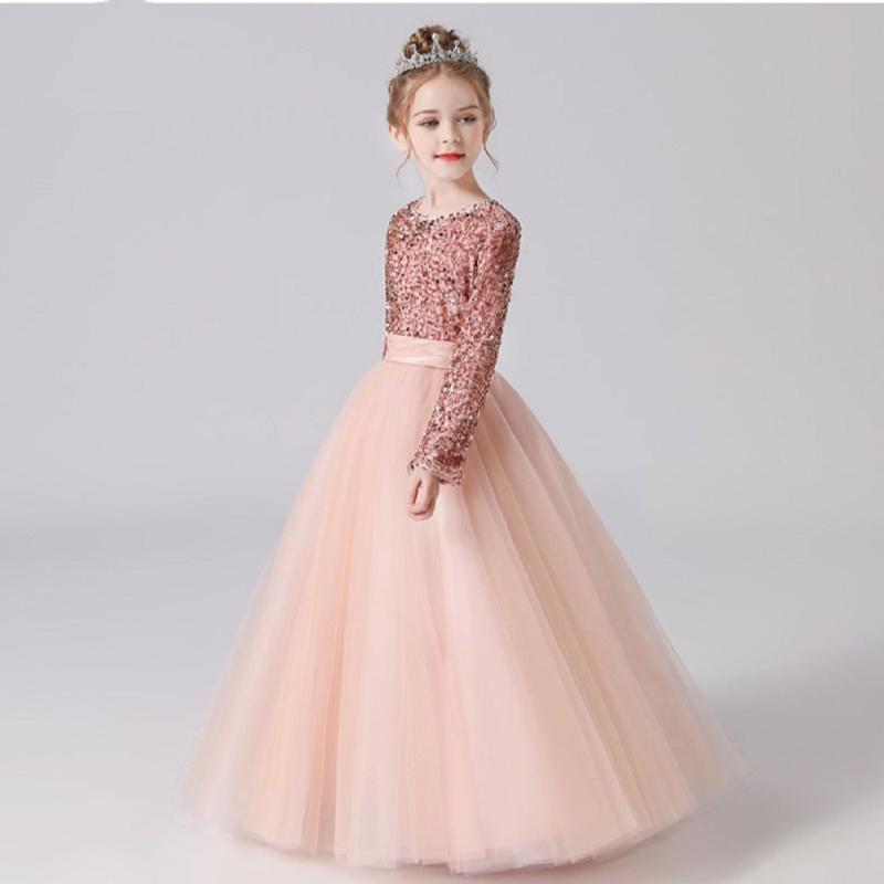 Girl's Dresses Flower Girl Wedding Junior Bridesmaid With Sequin Tulle Ball Gown Evening Party Dress For Girls Pageant, Red;yellow
Girl's Dresses Flower Girl Wedding Junior Bridesmaid With Sequin Tulle Ball Gown Evening Party Dress For Girls Pageant, Red;yellow