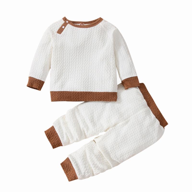 Clothing Sets 0-3Y Kids Boy Girl Casual Tracksuit Patchwork Round Neck Long Sleeve Sweatshirt Top+Pants Trousers Spring Fall Outfits 2pcs, White
Clothing Sets 0-3Y Kids Boy Girl Casual Tracksuit Patchwork Round Neck Long Sleeve Sweatshirt Top+Pants Trousers Spring Fall Outfits 2pcs, White