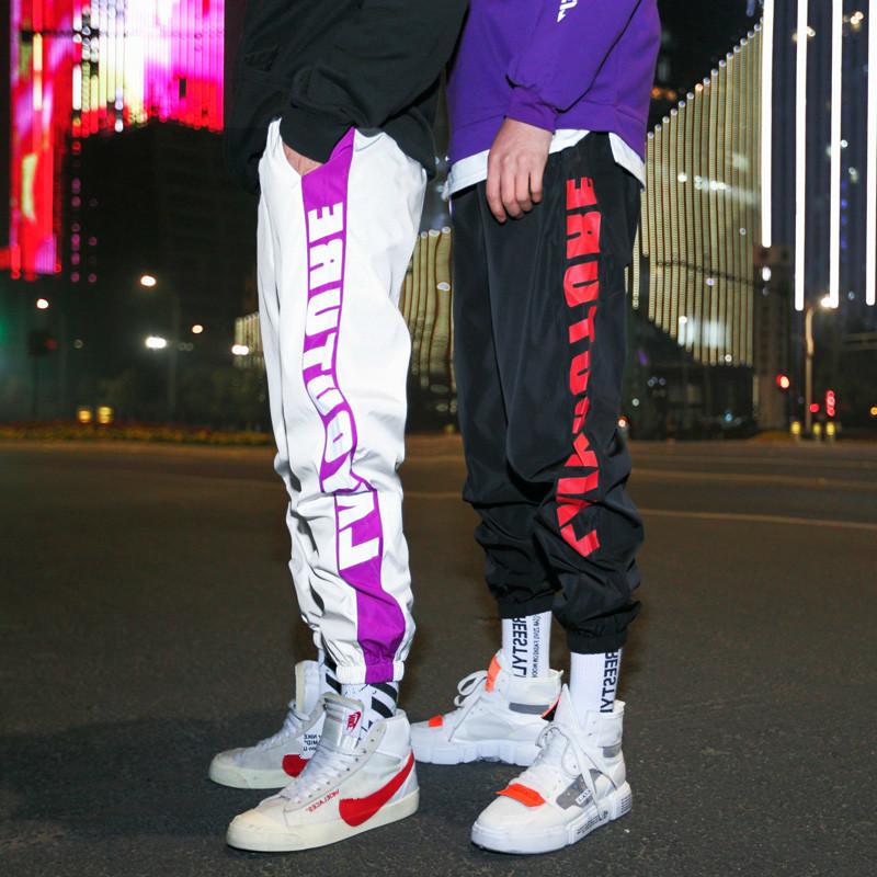 Men's Pants Hip Hop Sweatpants Men Baggy Track Loose Harem Jogger Streetwear Letter Fashion Street Dance Black White
Men's Pants Hip Hop Sweatpants Men Baggy Track Loose Harem Jogger Streetwear Letter Fashion Street Dance Black White