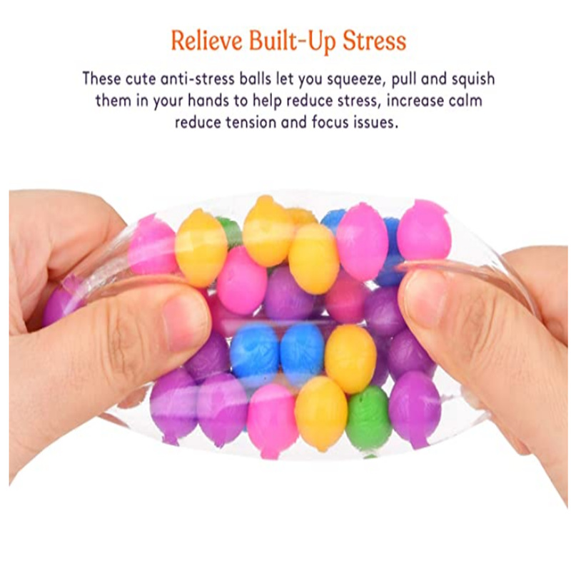 6cm Clear Colorful Stress Balls Party Favor Autism Mood Squeeze Relief Healthy Toy Funny Gadget Vent Children Christmas Gift
6cm Clear Colorful Stress Balls Party Favor Autism Mood Squeeze Relief Healthy Toy Funny Gadget Vent Children Christmas Gift