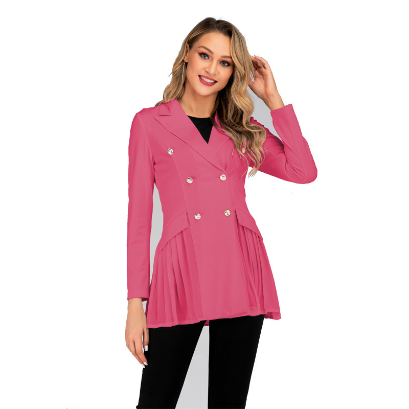 2021 New Fashion Coat Casual Women Blazers and Jackets Blazer Feminino Chaqueta Mujer Double Breasted Jaqueta Feminina Full Elegant 2pua, Blue
2021 New Fashion Coat Casual Women Blazers and Jackets Blazer Feminino Chaqueta Mujer Double Breasted Jaqueta Feminina Full Elegant 2pua, Blue