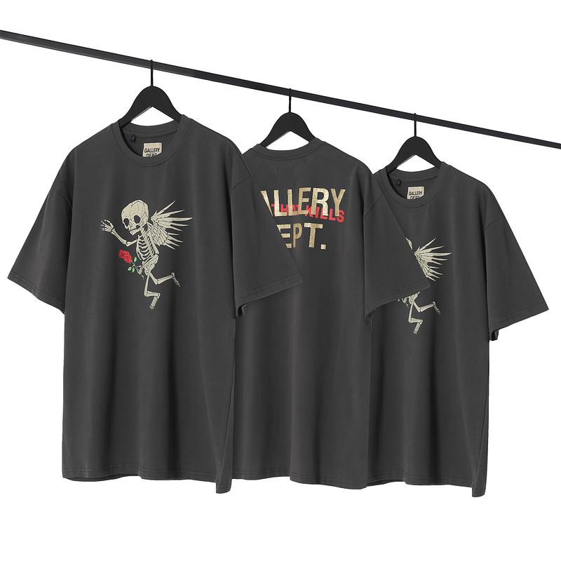 GALLERY DEPT. T-shirts Skull Bones Wings Skeleton Rose Tshirt Loose Men Women Tops Vintage Harajuku Casual Bottoms Tees Man Oversize Summer High Street Hip-Hop O-neck, Customize
GALLERY DEPT. T-shirts Skull Bones Wings Skeleton Rose Tshirt Loose Men Women Tops Vintage Harajuku Casual Bottoms Tees Man Oversize Summer High Street Hip-Hop O-neck, Customize