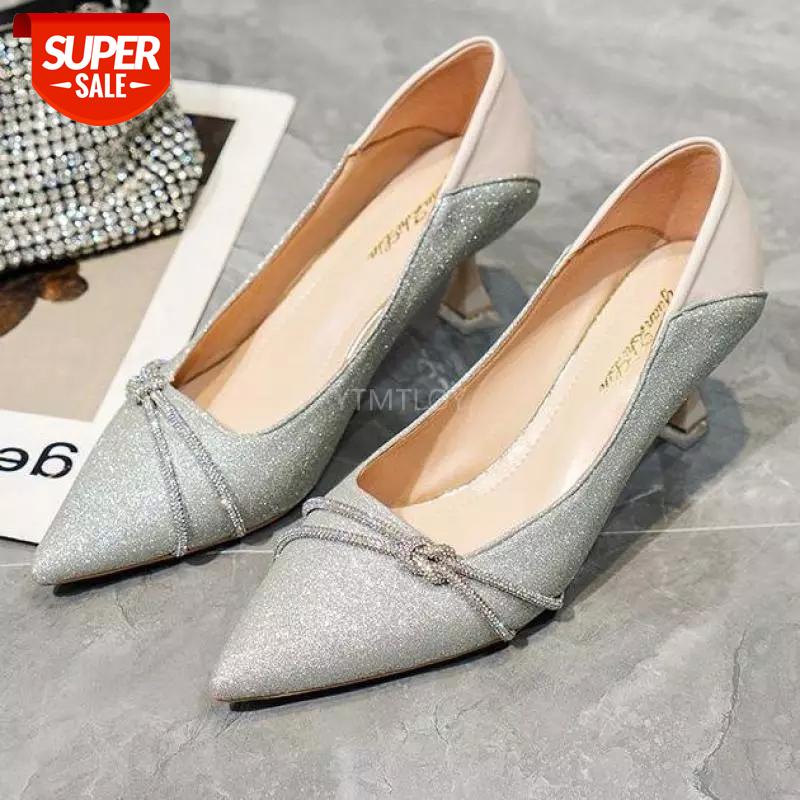 2021 New Fashion All Match Shallow Mouth Pointed Toe Women's Shoes Elegant Rhinestone Stilettos Zapatos De Mujer Tacon #v31v
2021 New Fashion All Match Shallow Mouth Pointed Toe Women's Shoes Elegant Rhinestone Stilettos Zapatos De Mujer Tacon #v31v