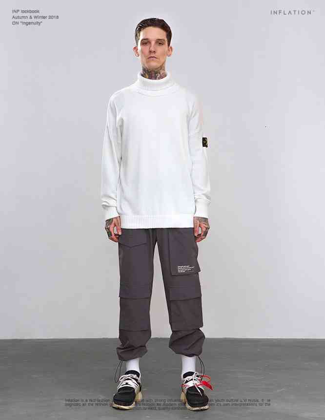 Men's Sweaters mens designers 21ss sweaters autumn winter shirt sweater luxury fashion jumpers retro High collar Comfortable asian size Arm embroidery IFEN, White
Men's Sweaters mens designers 21ss sweaters autumn winter shirt sweater luxury fashion jumpers retro High collar Comfortable asian size Arm embroidery IFEN, White